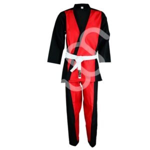 Red-Black Marterial Art Suit