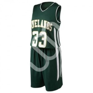 Dark green Basketball Uniform