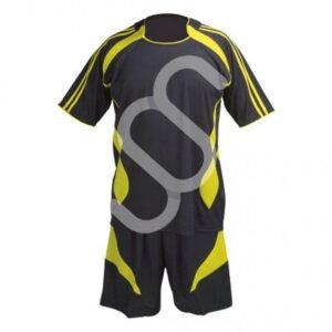 Black Soccer Uniform