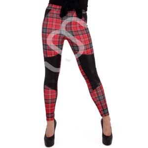 Red-Black Legging