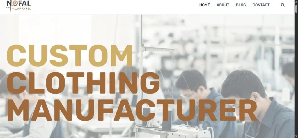 Nofal Apparel manufacturer