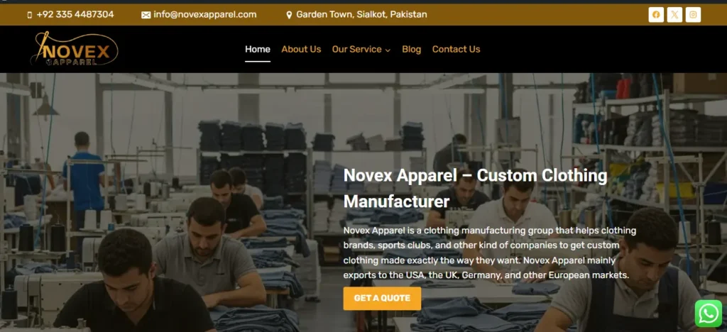 novex apparel