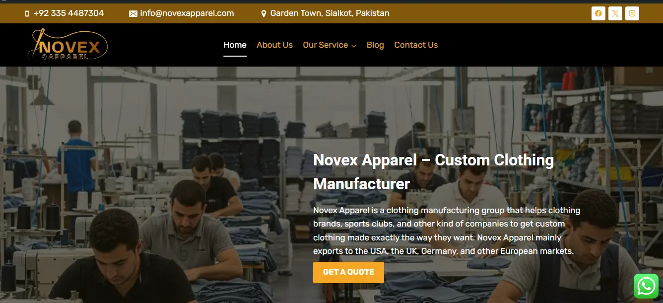 novex apparel