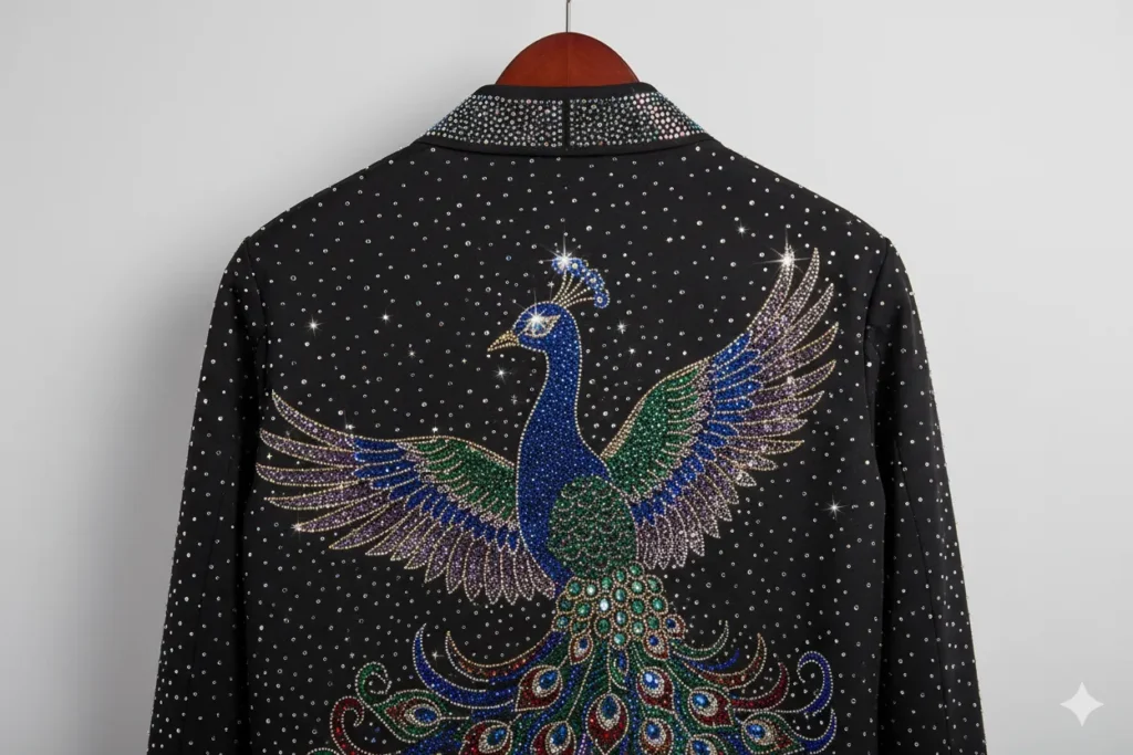 rhinestones jackets manufacturer