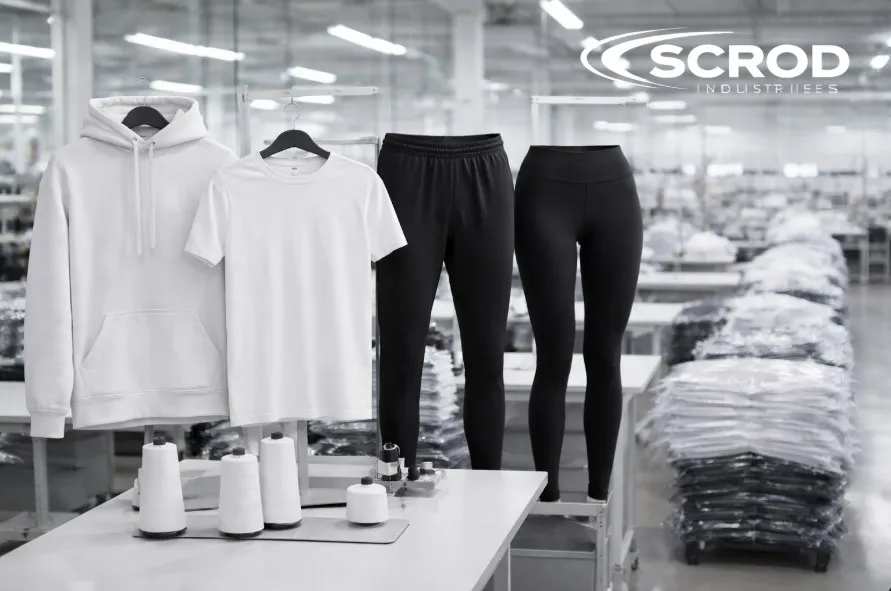 Scrod Industries Plain Blank Activewear Manufacturer