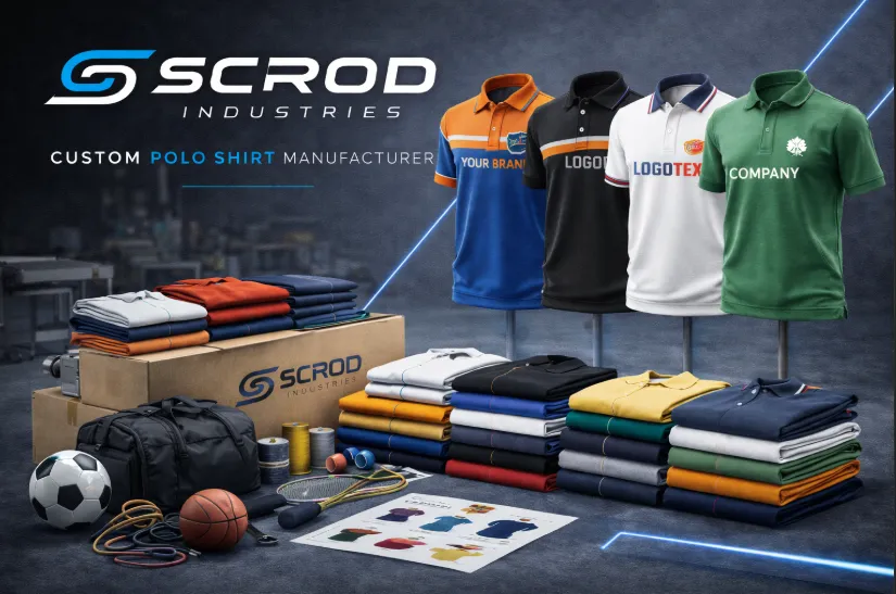 Scrod Industries Custom Polo Shirt Manufacturer