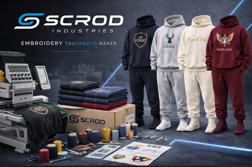 Scrod Industries Embroidery Tracksuits Maker