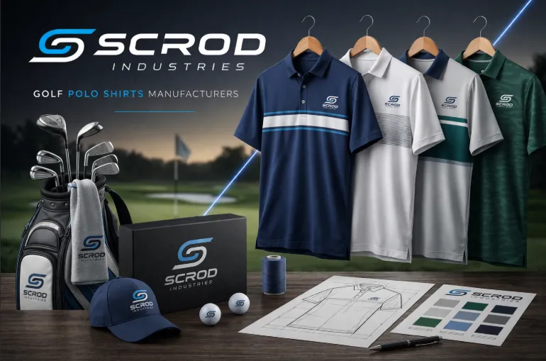 Scrod Industries Golf Polo Shirts Manufacturer