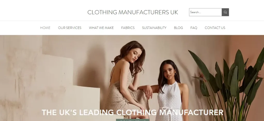 Clothing Manufacturers UK
