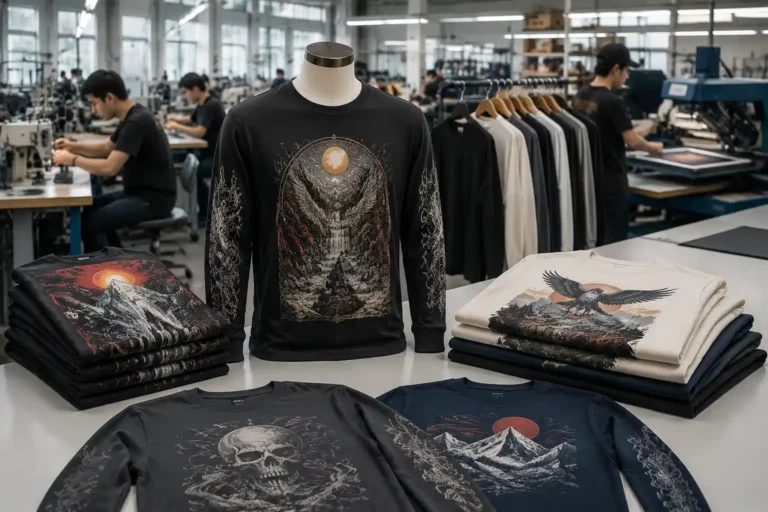 Graphic Long Sleeve T-Shirt Manufacturers
