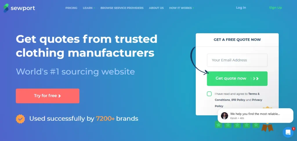 Clothing Manufacturers UK