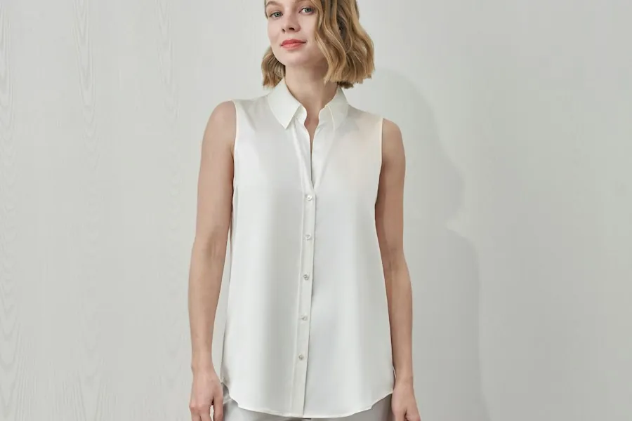 Button up tank top - custom manufacturing by Scrod Industries